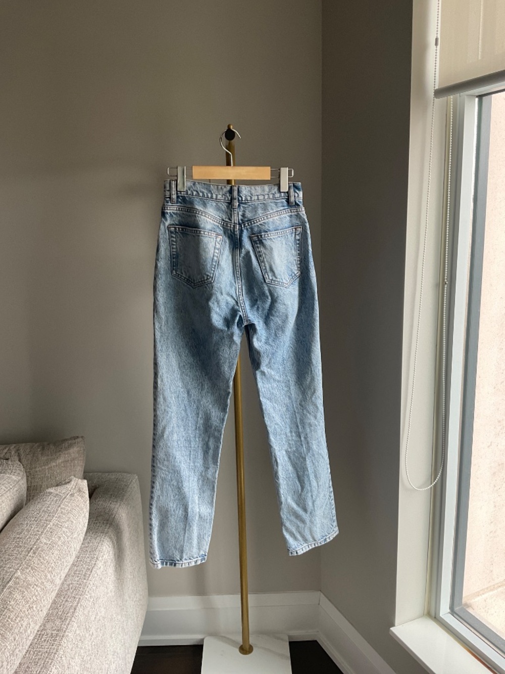 Reformation Cynthia High Rise Straight Leg Jeans - Picture 2 of 8
